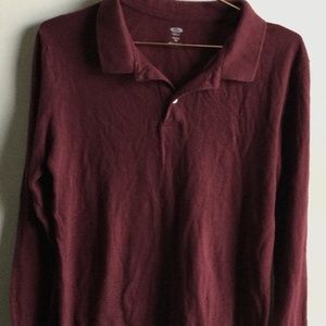 Old Navy long sleeve polo shirt
